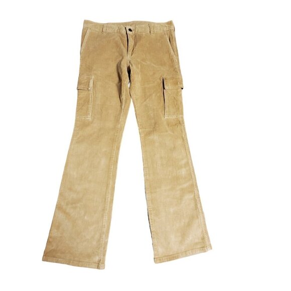 Polo Ralph Lauren Lowrise Y2K Cargo  Boho Bootcut Corduroy Womens 8/31  NWT - Picture 8 of 13